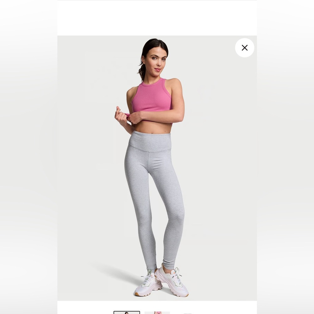 NWT Pink Leggings in grey!